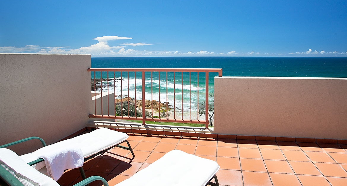 Beautiful ocean view at Villa Seascapes | Sunshine Coast Holiday Homes